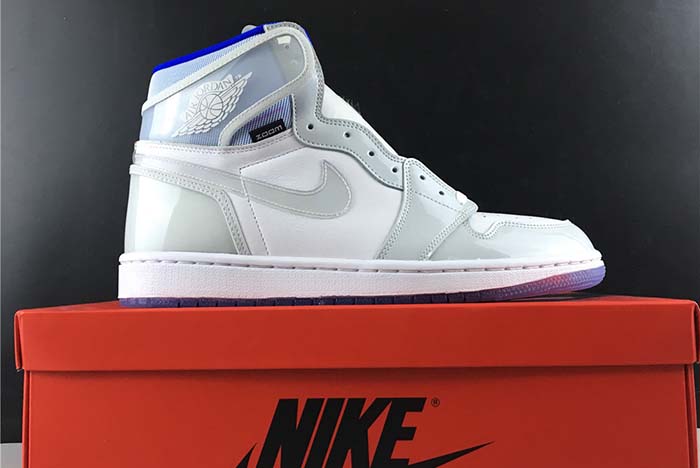 JORDAN 1 RETRO HIGH ZOOM WHITE RACER BLUE - CK6637-104