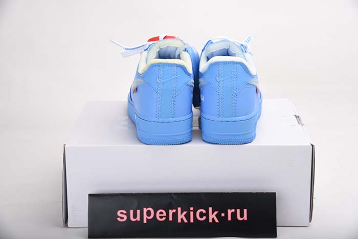 OFF-WHITE NIKE AIR FORCE 1 MCA BLUE CI1173-400