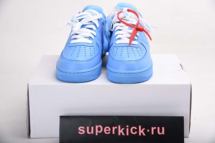 OFF-WHITE NIKE AIR FORCE 1 MCA BLUE CI1173-400
