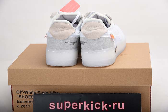 NIKE AIR FORCE 1 LOW OFF-WHITE All White AO4606-100
