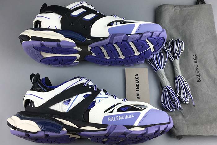 Ba*len*cia*ga track purple white grey 542023 w1gb1 8322