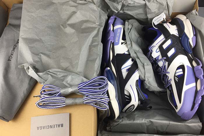 Ba*len*cia*ga track purple white grey 542023 w1gb1 8322