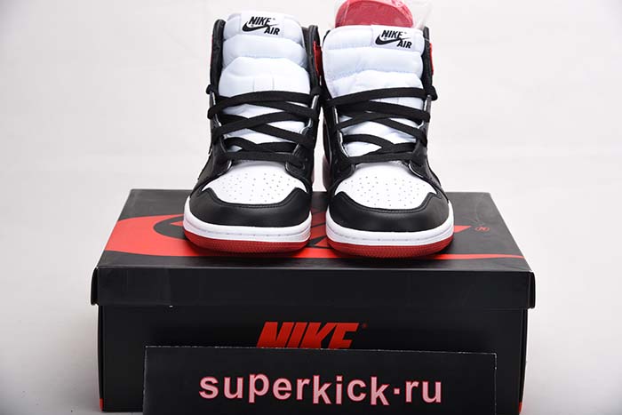 JORDAN 1 RETRO HIGH SATIN BLACK TOE - CD0461-016