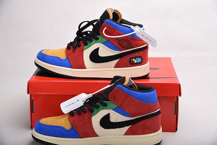 Blue The Great x Air Jordan 1 Mid “Fearless” CU2805-100