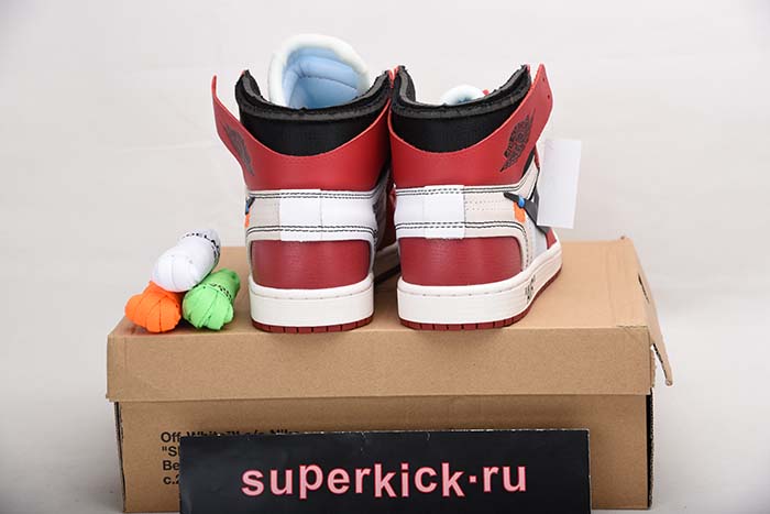 Off-White Air Jordan 1 Retro Chicago The Ten AA3834-101