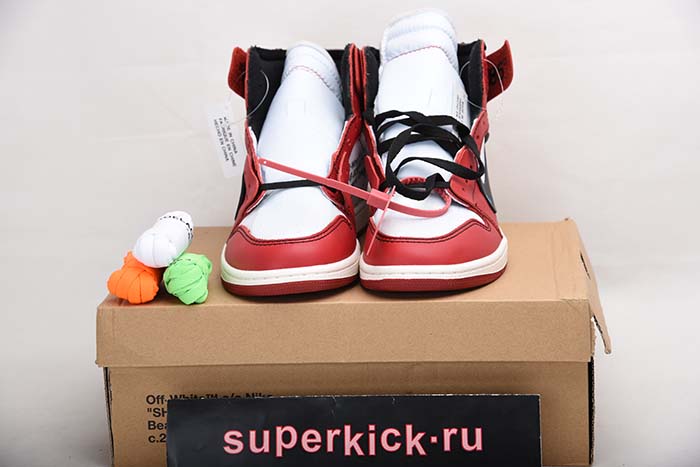 Off-White Air Jordan 1 Retro Chicago The Ten AA3834-101