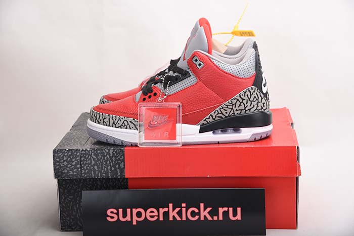 AIR JORDAN 3 “RED CEMENT” CK5692-600