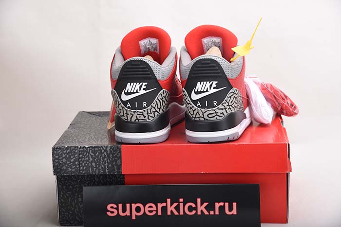 AIR JORDAN 3 “RED CEMENT” CK5692-600