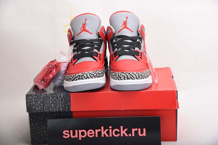 AIR JORDAN 3 “RED CEMENT” CK5692-600