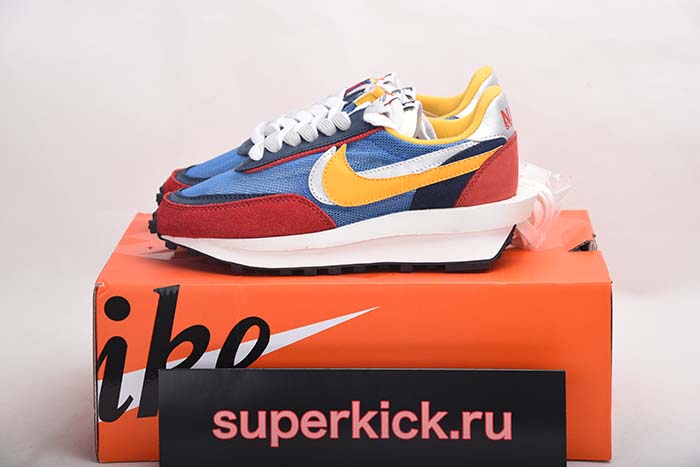 NIKE LD WAFFLE SACAI BLUE MULTI - BV0073-400