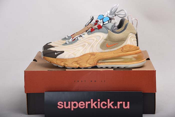 NIKE AIR MAX 270 REACT TRAVIS SCOTT - CT2864-200
