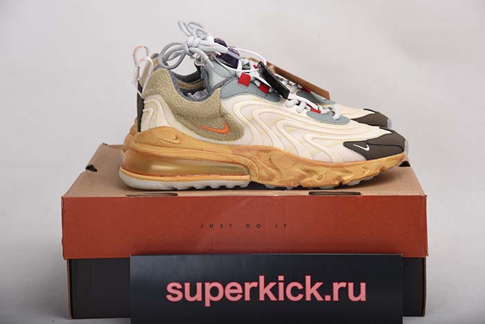 NIKE AIR MAX 270 REACT TRAVIS SCOTT - CT2864-200
