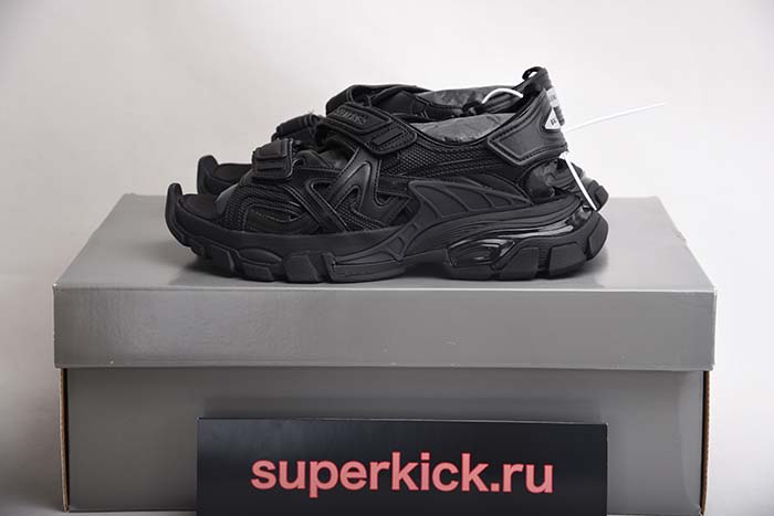 Ba*len*cia*ga track sandal ''triple black'' 617542 w2cc1 1000