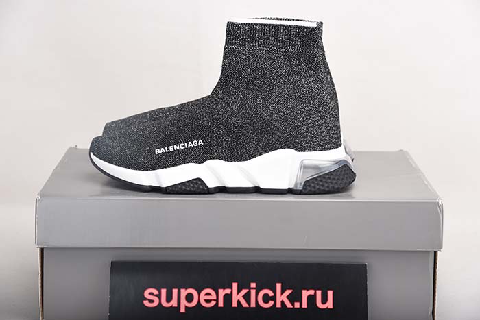 Ba*len*cia*ga speed trainer black shine w07u0 1006