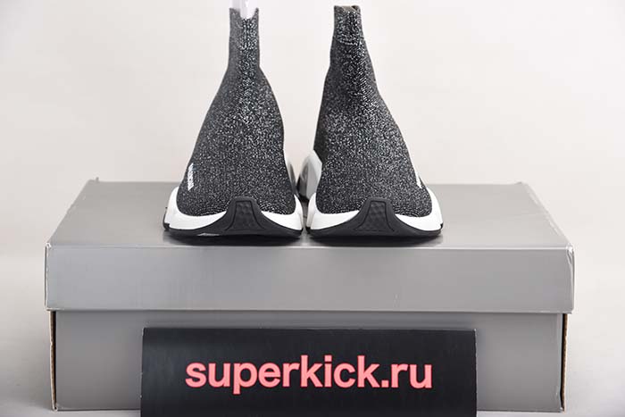 Ba*len*cia*ga speed trainer black shine w07u0 1006