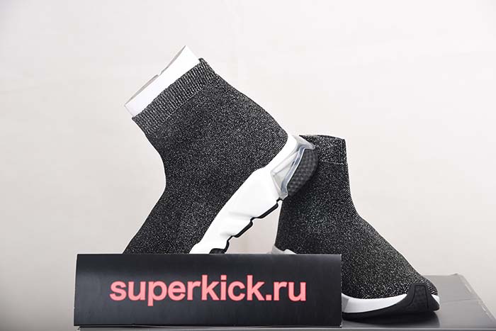 Ba*len*cia*ga speed trainer black shine w07u0 1006