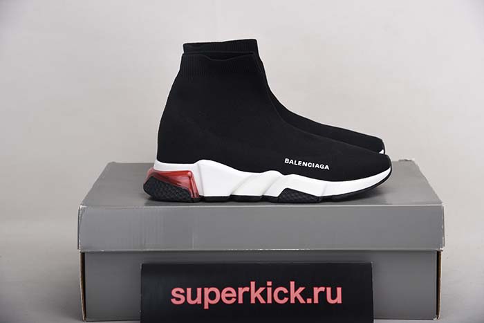 Ba*len*cia*ga noir/rouge speed w07u0-1003