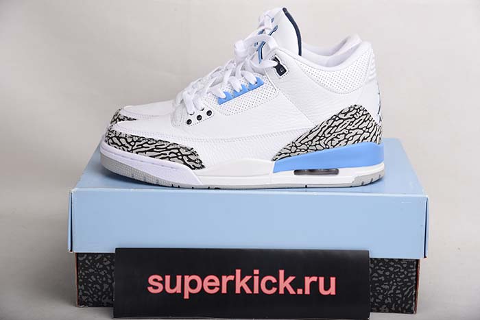 Air Jordan3 AJ3 UNC  CT8532-104