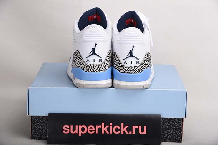 Air Jordan3 AJ3 UNC  CT8532-104