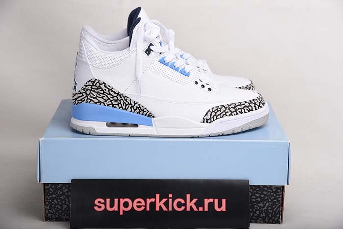 Air Jordan3 AJ3 UNC  CT8532-104