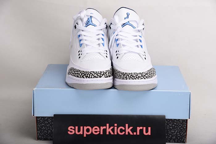 Air Jordan3 AJ3 UNC  CT8532-104