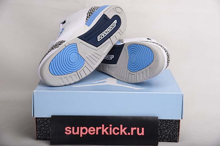 Air Jordan3 AJ3 UNC  CT8532-104