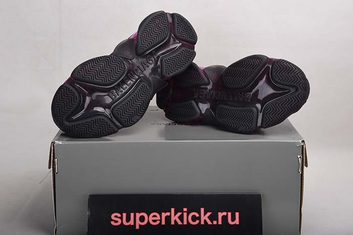 Ba*len*cia*ga triple s black sneaker 541624 w0901 0829