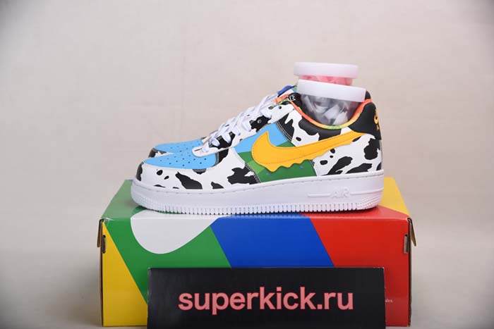Ben & Jerry''s x Nike Air Force 1 ''07 Low CU3244 100-AIR