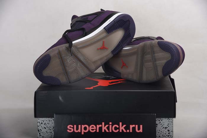 AIR JORDAN 4 RETRO PURPLE DYNASTY/VAR RED-BLACK