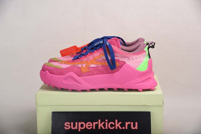 OFF-WHITE C/O ODSY-1000 SNEAKER ROSE RED