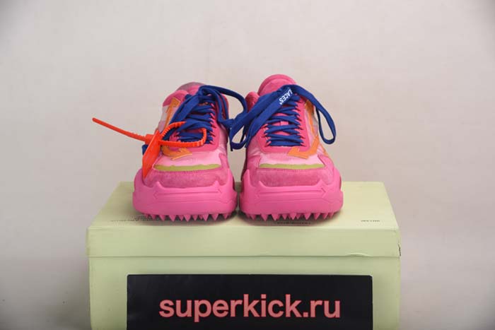 OFF-WHITE C/O ODSY-1000 SNEAKER ROSE RED