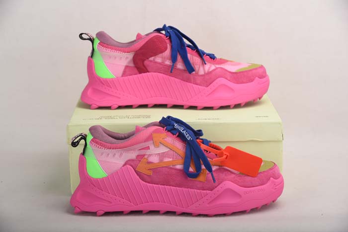 OFF-WHITE C/O ODSY-1000 SNEAKER ROSE RED