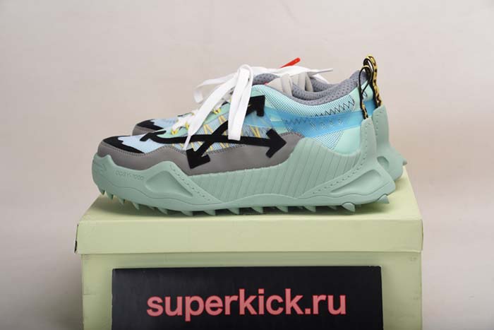 OFF-WHITE C/O ODSY-1000 SNEAKER LIGHT GREEN