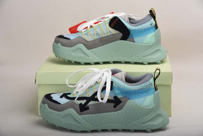 OFF-WHITE C/O ODSY-1000 SNEAKER LIGHT GREEN