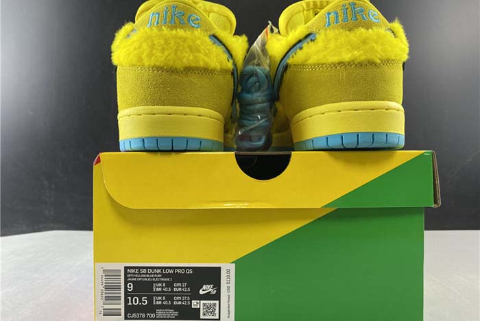 Grateful Dead x Nike SB Dunk Low“ Yellow Bear”CJ5378-700
