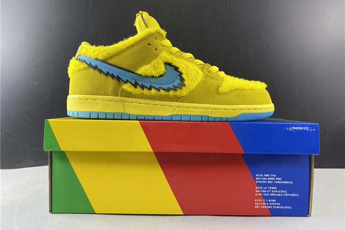 Grateful Dead x Nike SB Dunk Low“ Yellow Bear”CJ5378-700