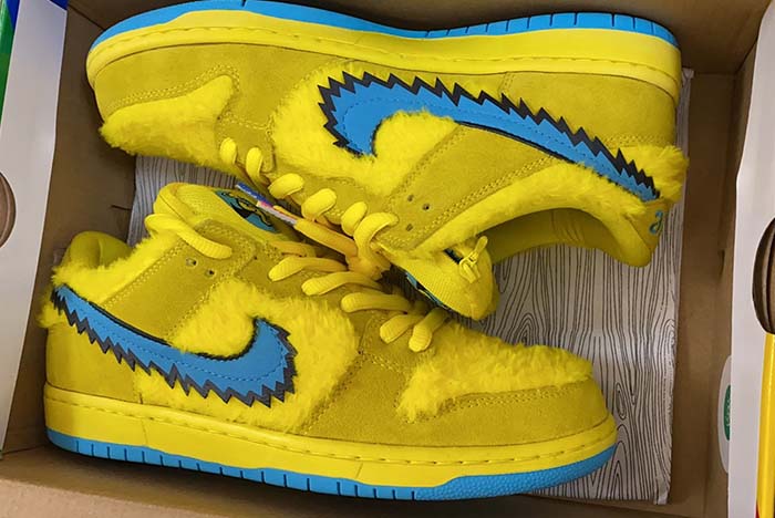 Grateful Dead x Nike SB Dunk Low“ Yellow Bear”CJ5378-700