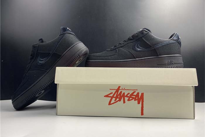 Stussy x Nike Air Force 1 Low “Black CZ9084-001