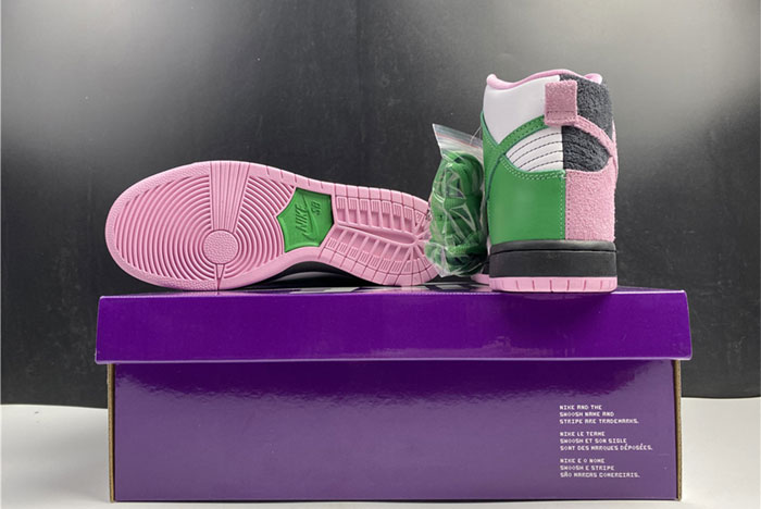 Nike Dunk SB Hi “Invert Celtics” CU7349-001