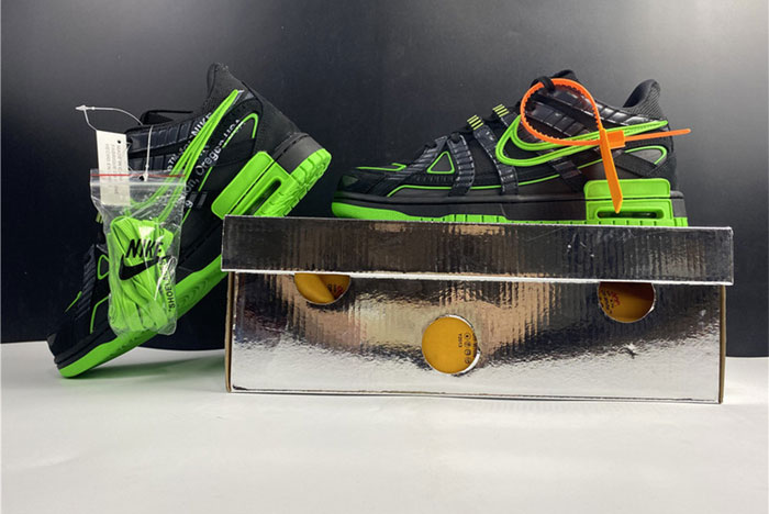OFF-WHITE x Nike Air Rubber Dunk “Green Strike  CU6015-001