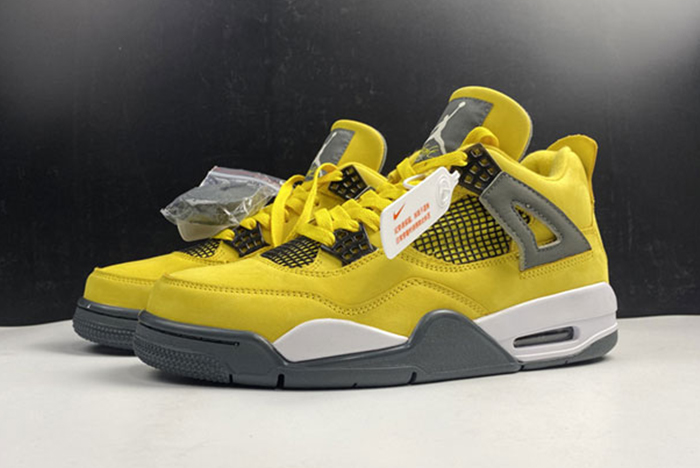 AIR JORDAN 4 RETRO LS ''LIGHTNING  408452 700