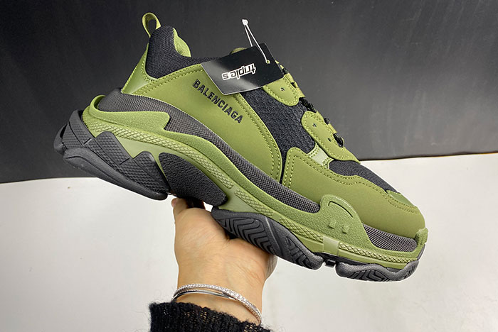 TRACK 2 OPEN SNEAKER ARMY GREEN