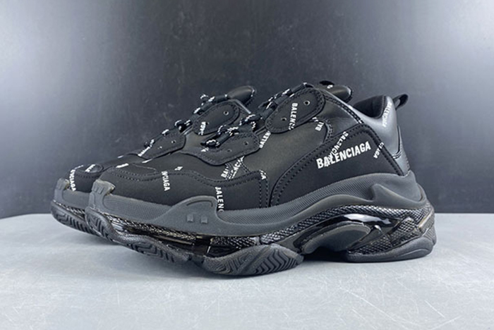 Ba*len*cia*ga triple s black sneaker  524039 w09e1 2021