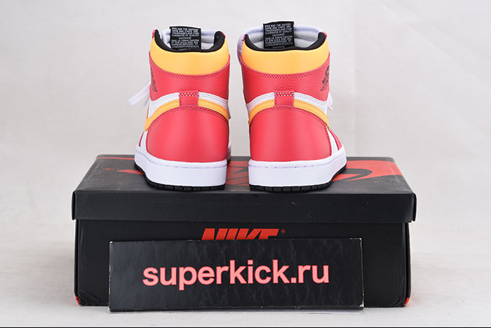 Air Jordan 1 High OG“Light Fusion Red  555088-603