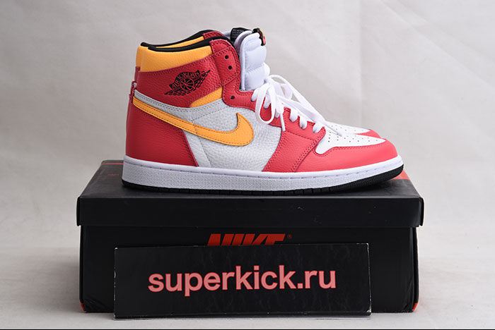 Air Jordan 1 High OG“Light Fusion Red  555088-603