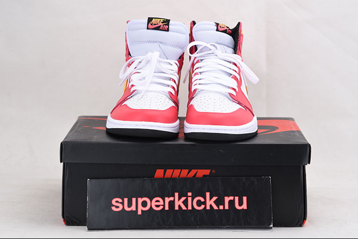 Air Jordan 1 High OG“Light Fusion Red  555088-603