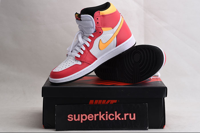 Air Jordan 1 High OG“Light Fusion Red  555088-603