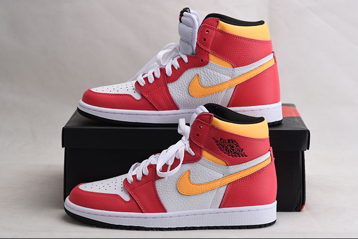 Air Jordan 1 High OG“Light Fusion Red  555088-603
