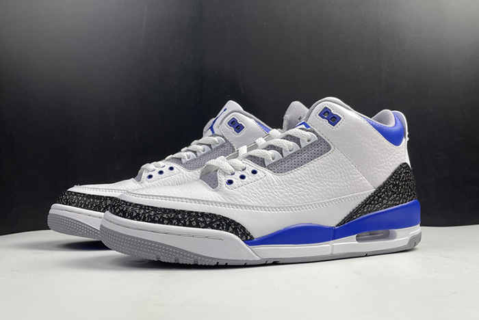 Air Jordan Retro 3 Racer Blue