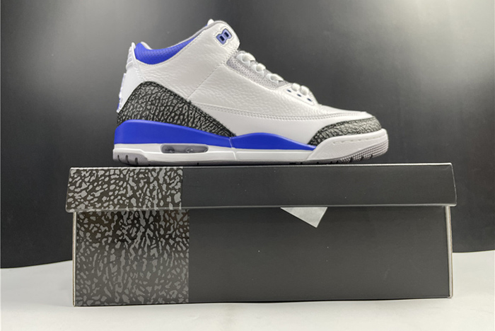 Air Jordan Retro 3 Racer Blue